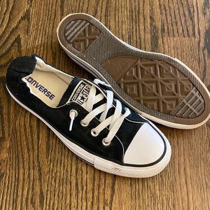 Slip on black converse